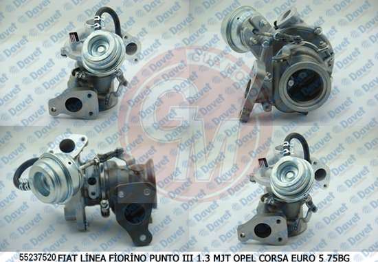 GUA 40663 Turbo Sarj Bipper Nemo 1.3hdi 10--> Fiorino 1.3d Mjt 07--> Linea-Punto Iii 1.3mjt - Corsa Euro5  ####